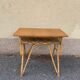 Rattan desk with locker, 1950