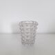 Vintage vase - Diamond tip glass - 1960