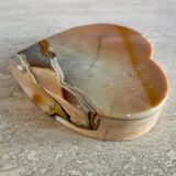 Vintage Onyx Heart Ashtray