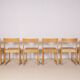 6x Sven Markelius Orchestra Chairs