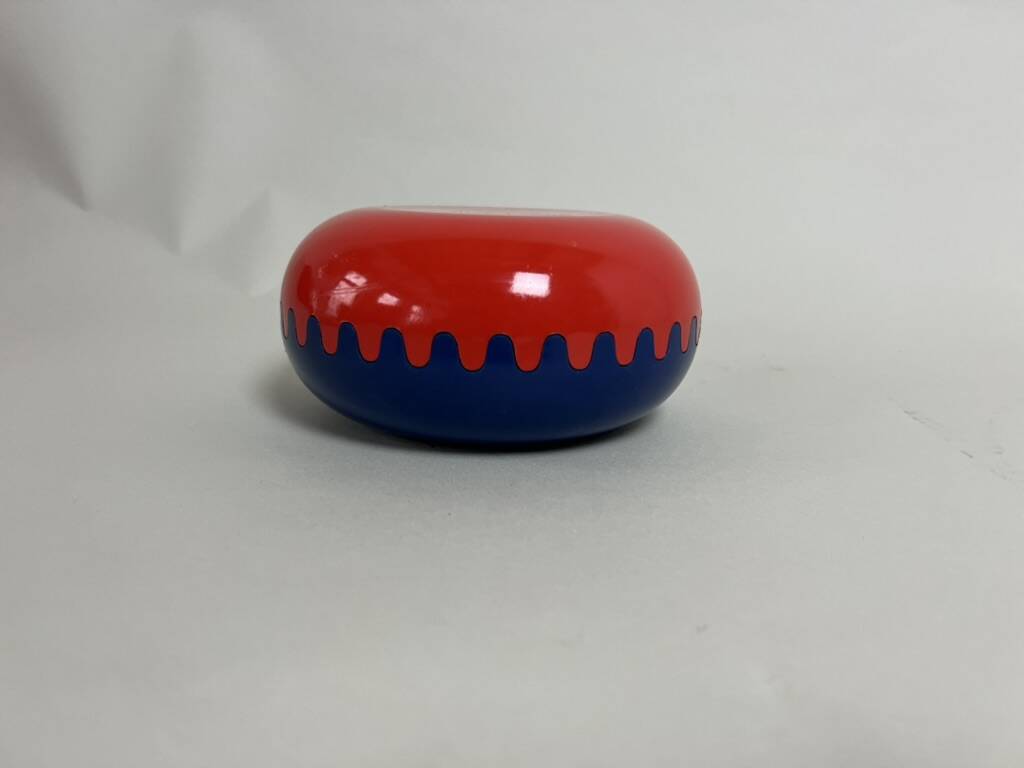 "Clam" ashtray box by Alan Fletcher for Mebel, vintage 1970s.