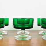 Vintage drinking glasses by Luminarc, 1970s, set of 6.