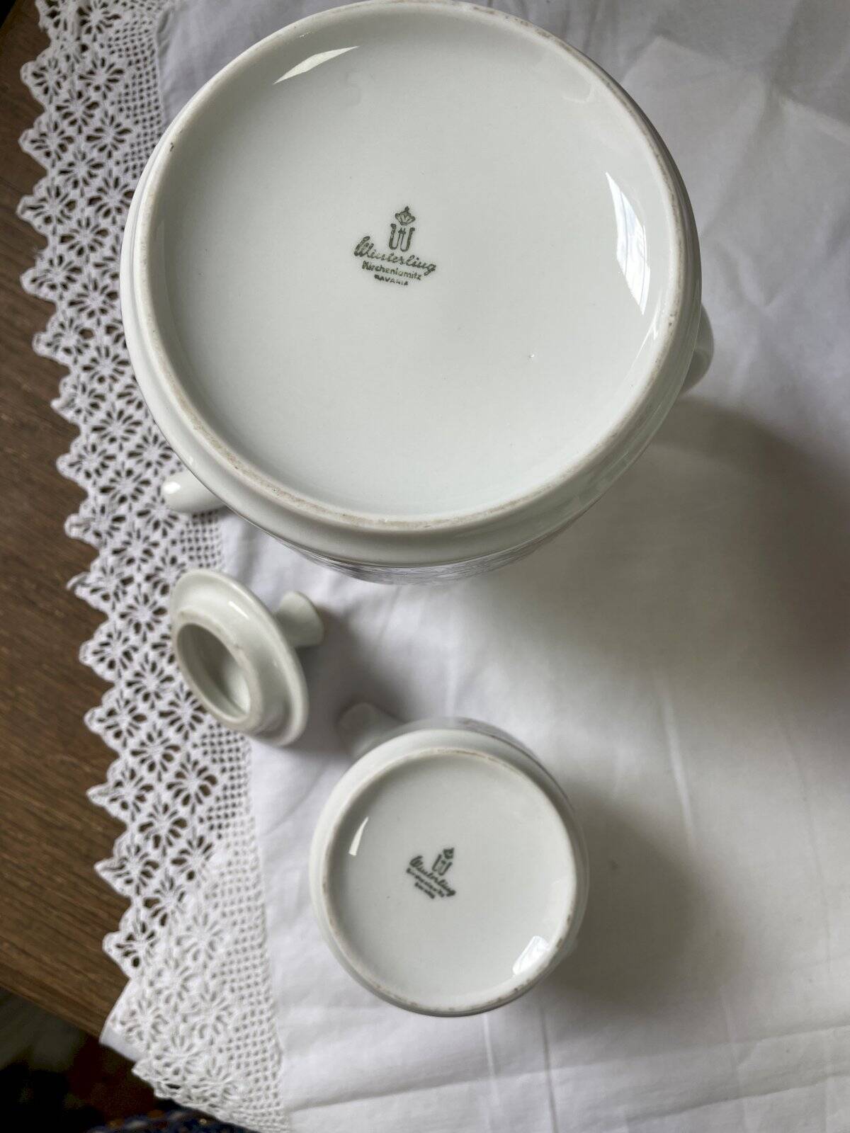 Coffee pot and milk jug Winterling Bavaria