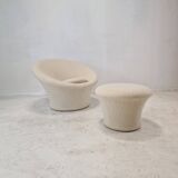 Mushroom Armchair and Ottoman by Pierre Paulin for Artifort, 1960's