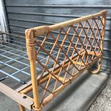 Bed rattan of the 1960s