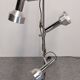 Three-spot floor lamp in chrome metal by Philips, Netherlands circa 1970.