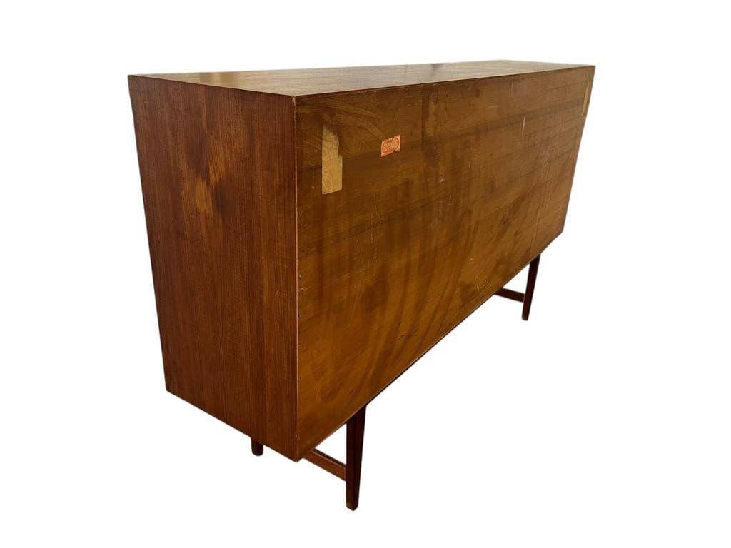Vintage Danish wall cabinet in wood, mid-height / shelf / low furniture