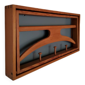 Porte-manteau scandinave - teck massif