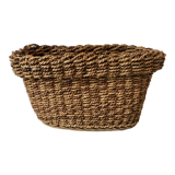 Vintage woven rope basket