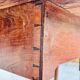 1900 George III solid oak table