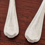 Christofle - Set of 3 fish knives, Spatours model, in silver-plated metal