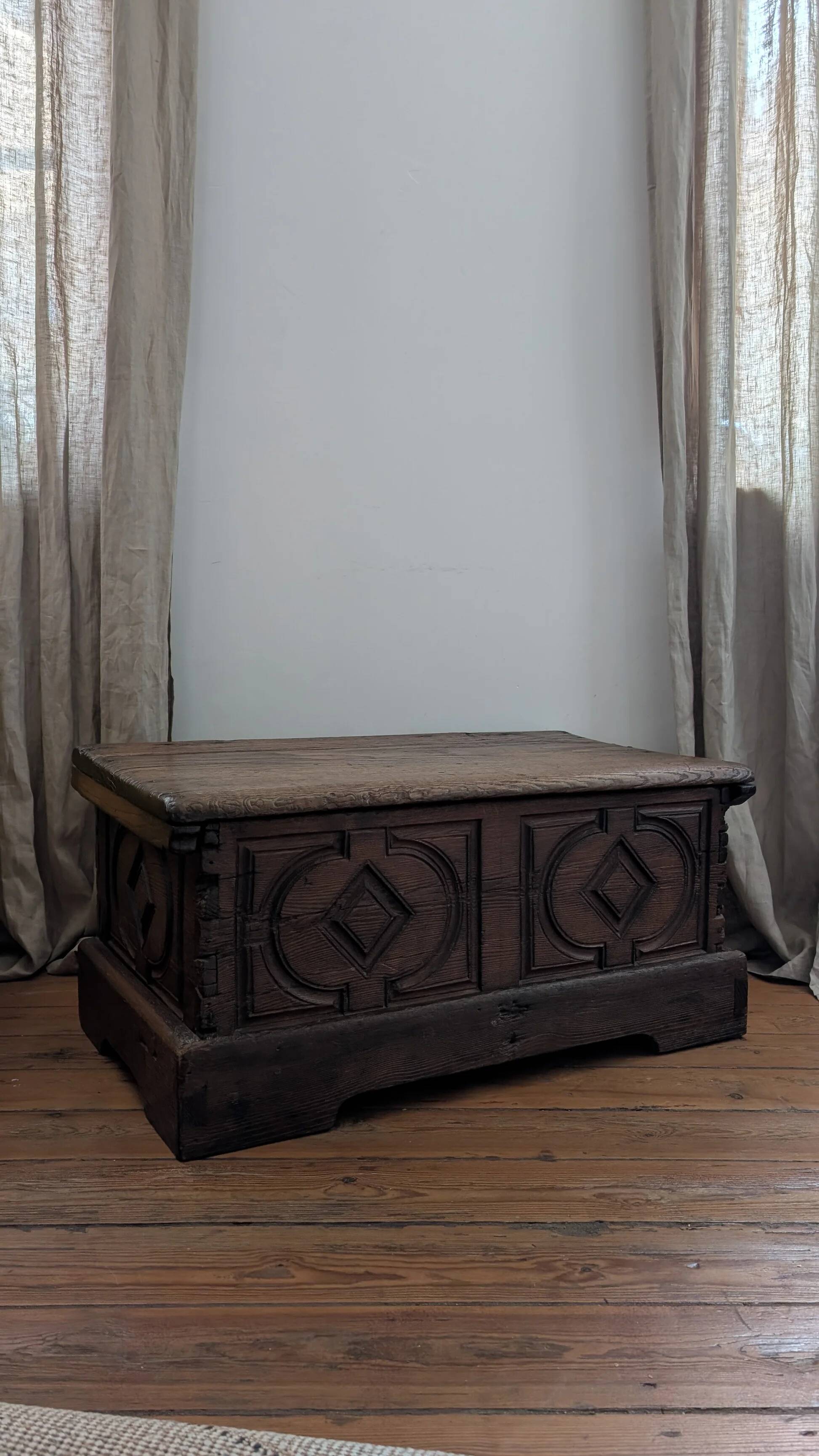 Wooden chest