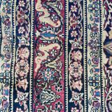 Ancient Persian Kirman carpet end 140x218 cm