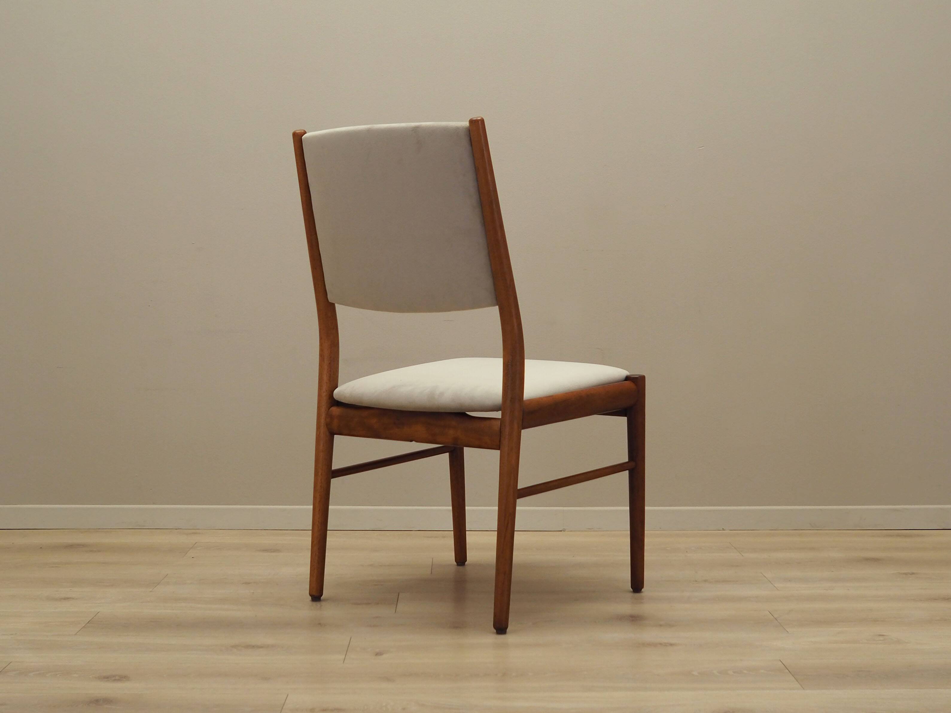 Ensemble de six chaises en acajou, design danois, années 1970, édition : Skovby Møbelfabrik