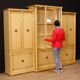 Bibliothèque italienne en bois
