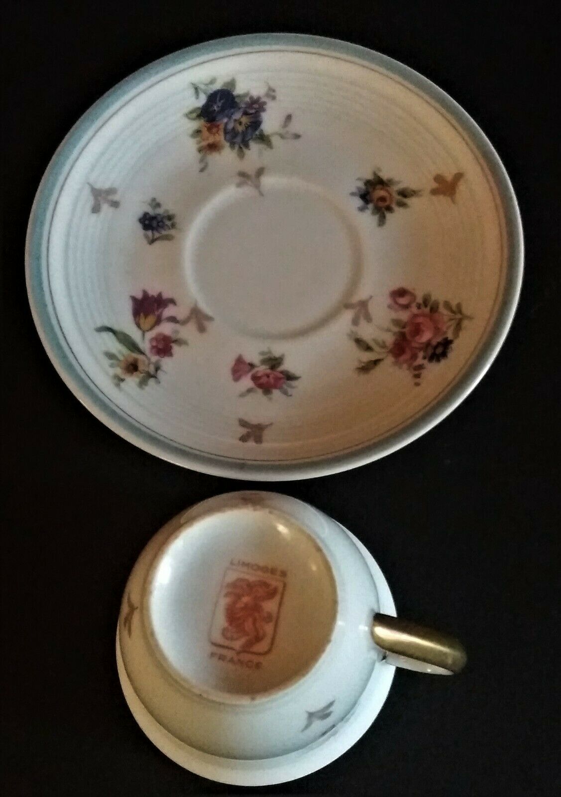 Limoges porcelain coffee cup
