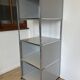 USM Haller shelf in light grey