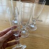 4 Champagne flutes
