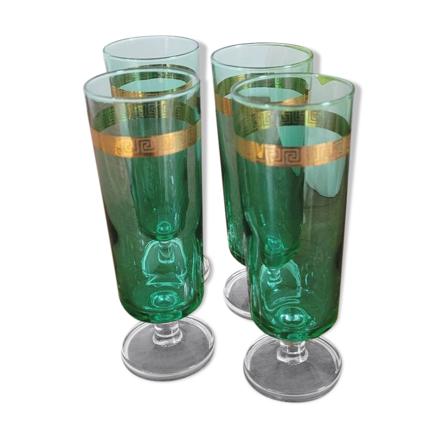 Luminarc set of 4 champagne glasses