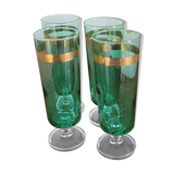 Luminarc set of 4 champagne glasses