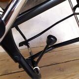 Deckchair Lama chrome vintage fabric