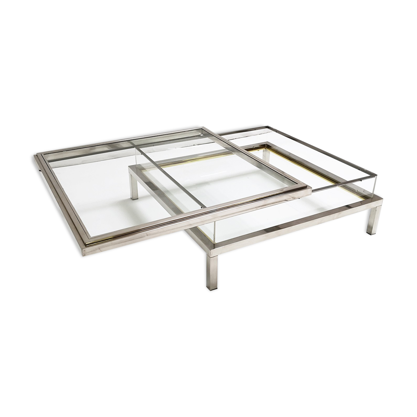 Opening coffee table Maison Jansen 70 years