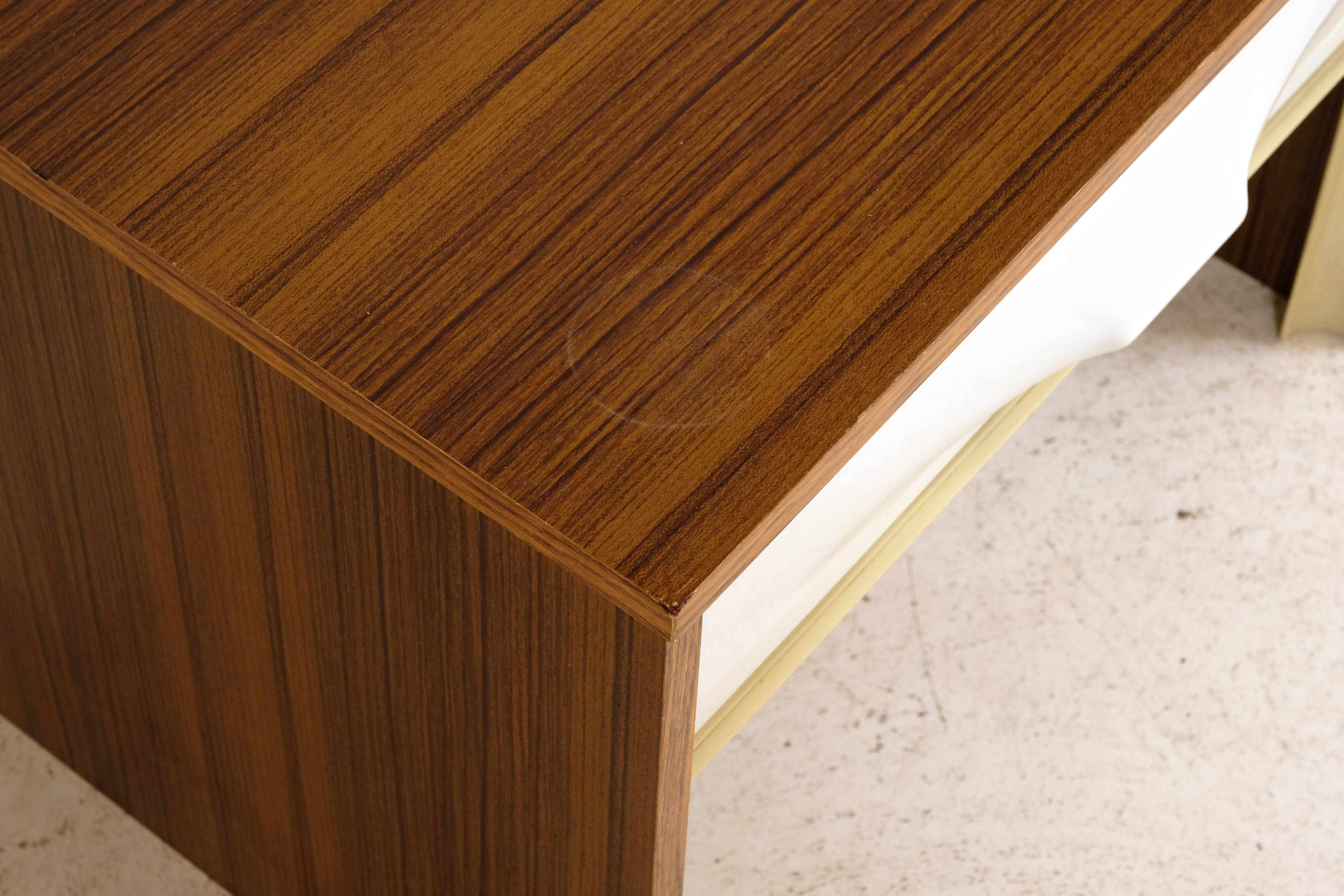 DF 2000 Bedside Table with Drawer by Raymond Loewy 1970's