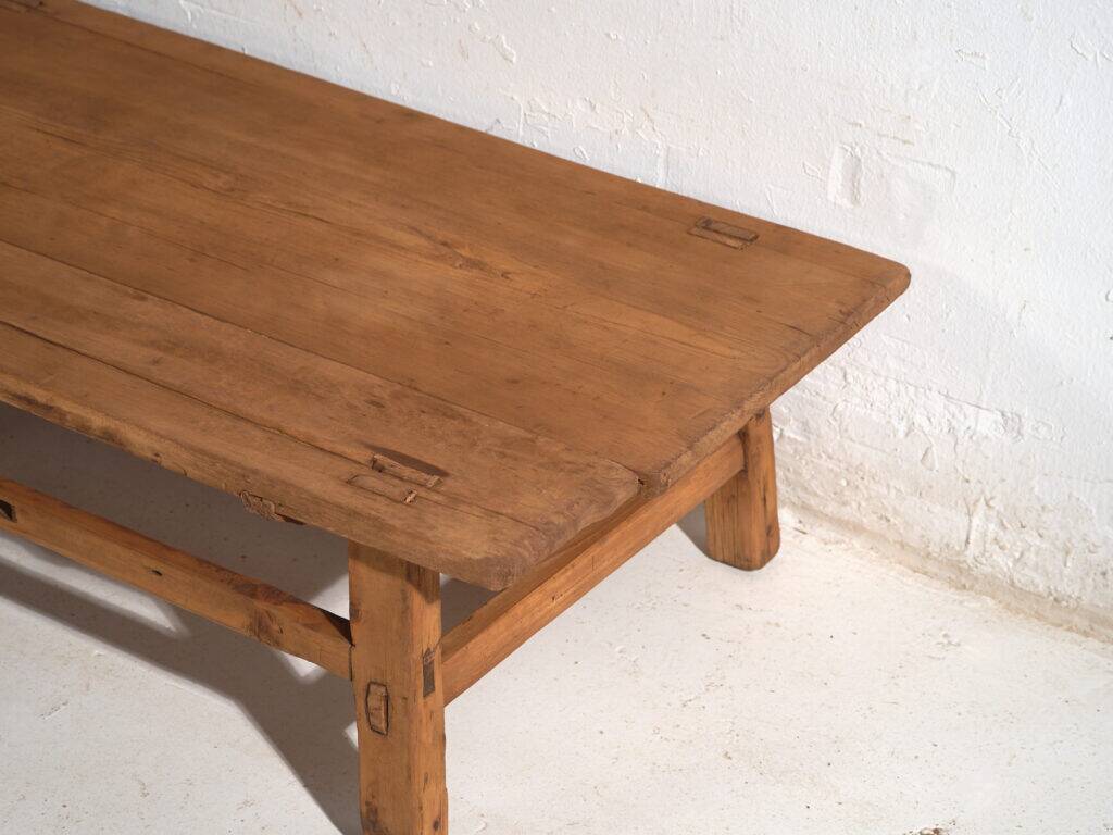 Antique pine coffee table – China, circa 1930