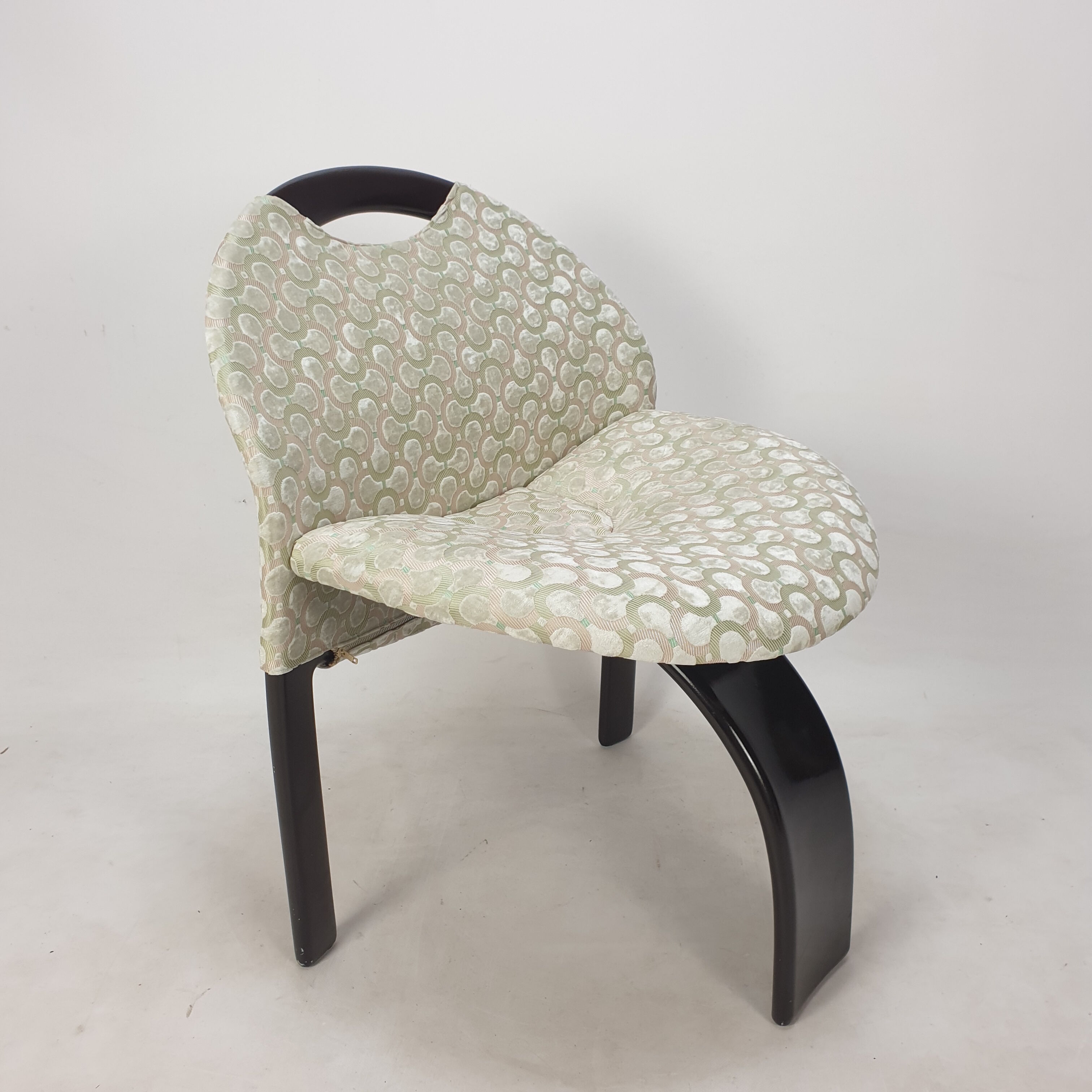 Set of 4 Giovanni Offredi Sail chairs by Saporiti Italy 1973