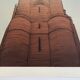 Set of 4 original lithographs by Alain le Foll, 1978. Architecture
