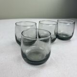 Vintage grey glass