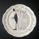 Wedding plate Jacques Charmoz