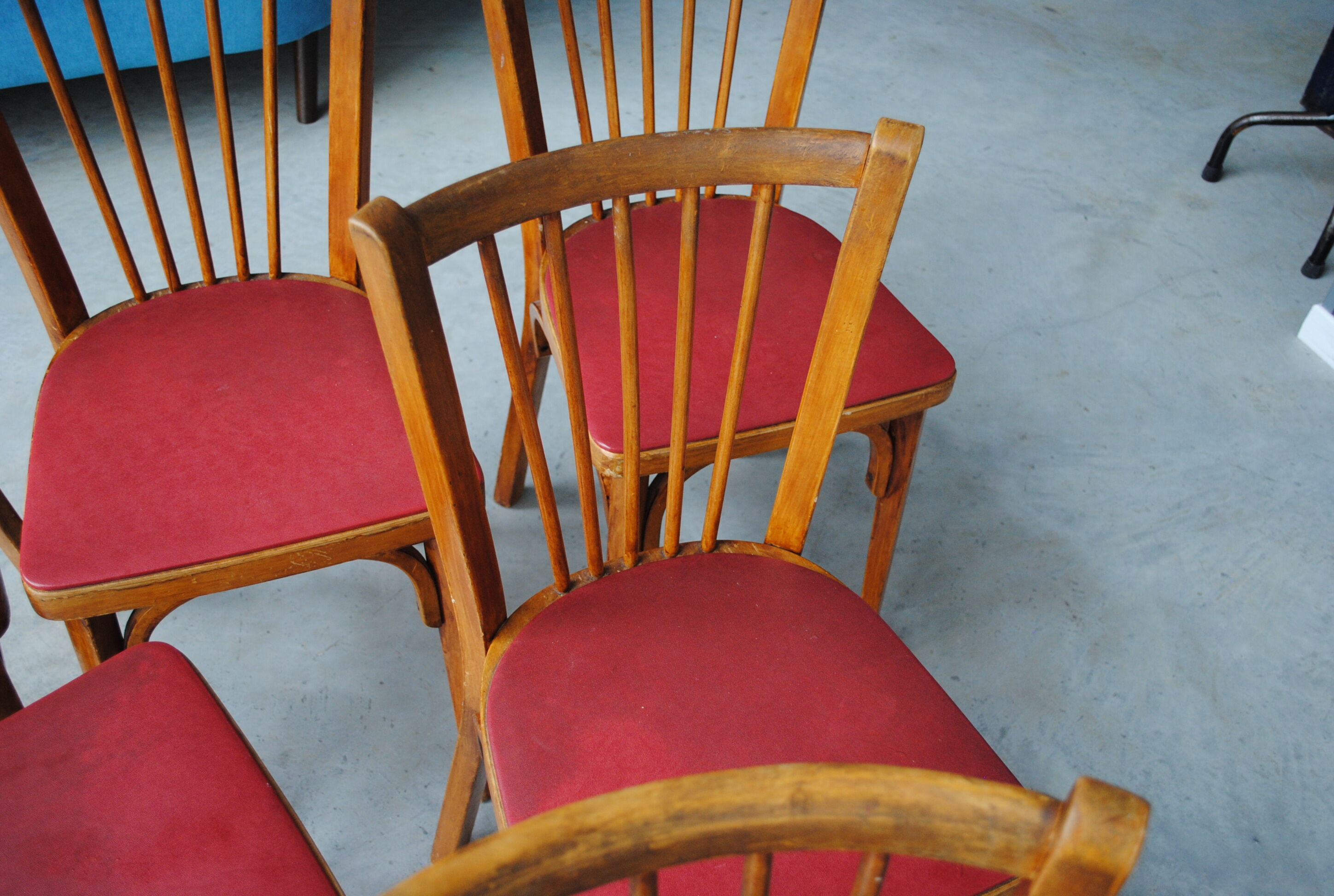 Lot de 6 chaises bistrot Baumann