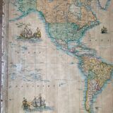 Girard Barrere 1960 planisphere map