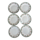 6 flat plates Longwy Bruges