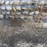 Golden magazine holder