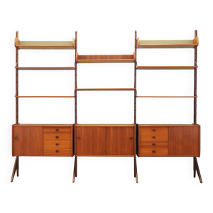 Bibliothèque en teck,