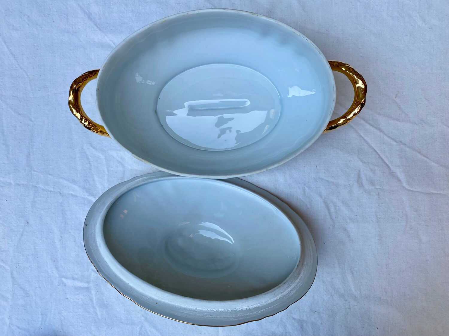 Service de table Berry roses en porcelaine