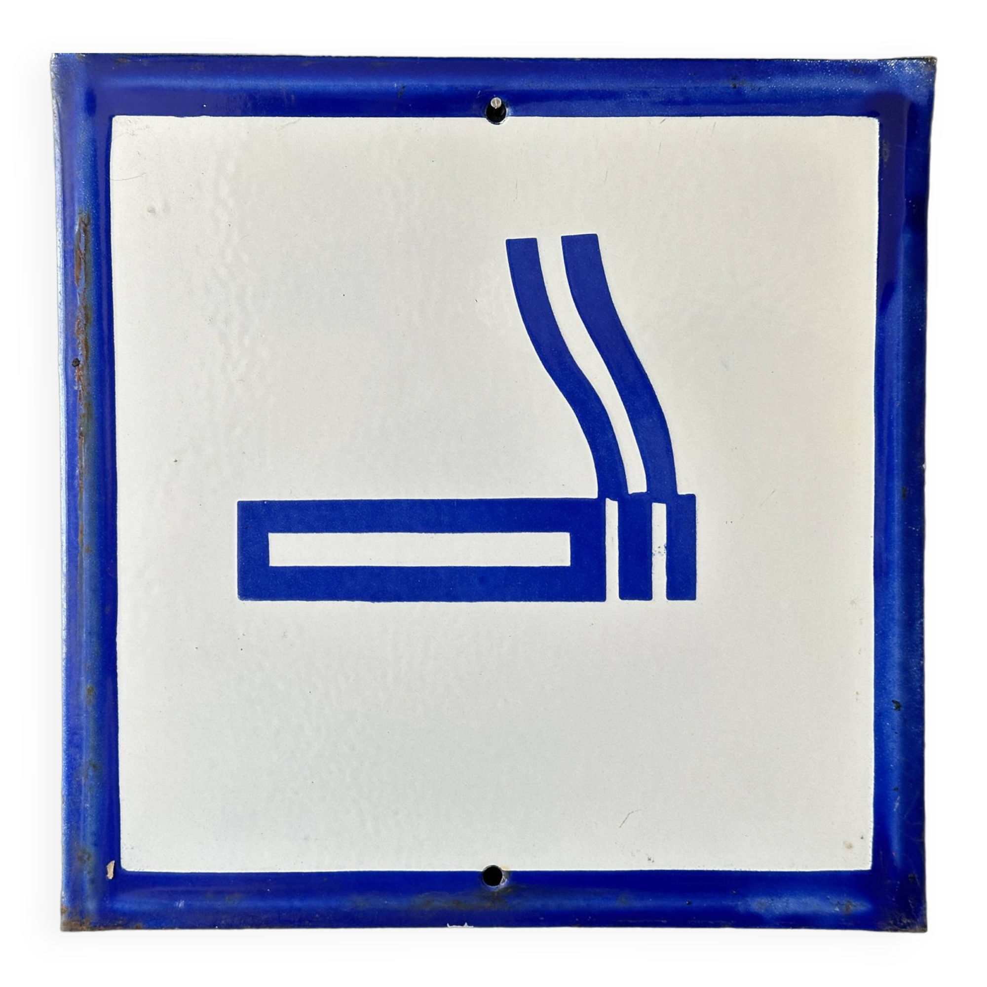 Vintage Europe Industrial Enamel Sign Decoration Architecture