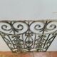 Wrought iron door grille