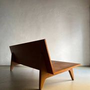 Teak daybed sofa by Gustaf Hiort Af Ornäs | Finland | 1950s