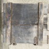 Ancient timber maritime military crate