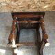 Old chair lorraine bois chevillé early XXth vintage