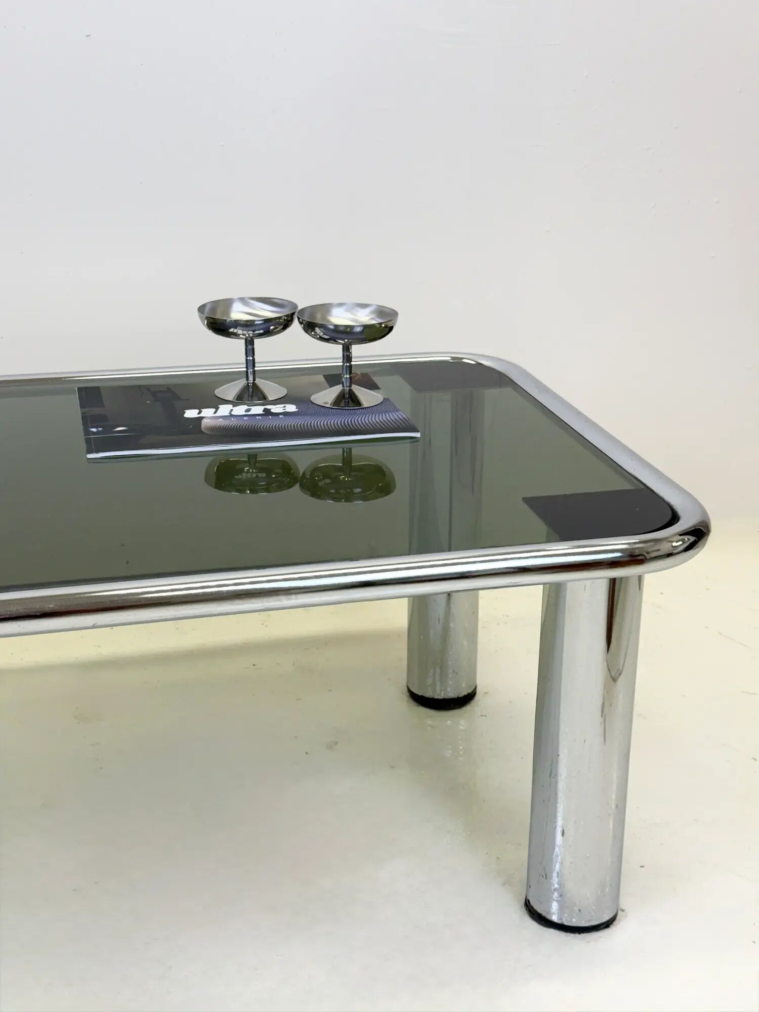 Table basse "Sesann" – Gianfranco Frattini pour Cassina, Italie, années 1970