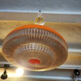Vintage 1970, suspension Space age UFO orange