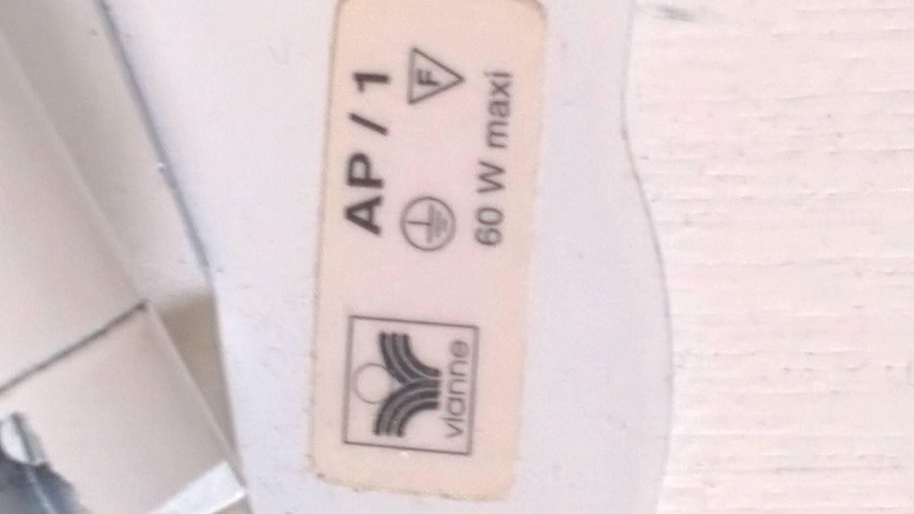 Glass wall lights Vianne -France