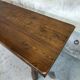 Solid wood farmhouse table