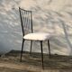 Chaise primavera vintage assise bouclette