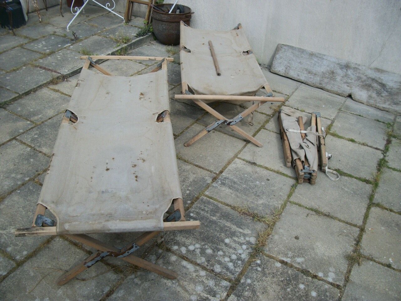 US folding camp bed