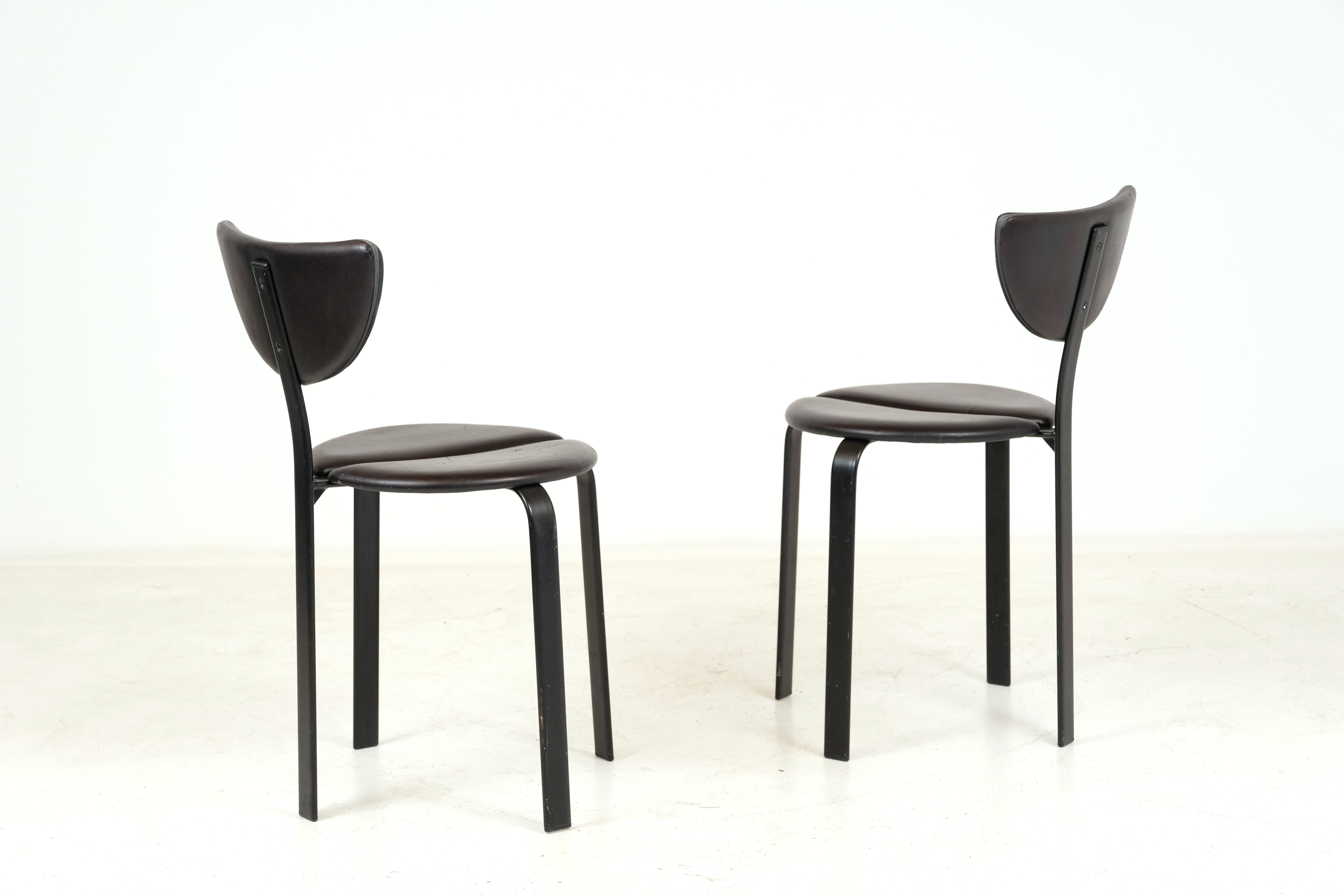 Pair of chairs Bent Krogh 1980's